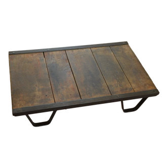 Industrial coffee table