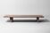 Rustic wabi sabi brutalist coffee table from solid wood, 1900s France