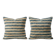 Set of 2 vintage Turkish cushion covers 51x51 cm