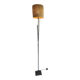 Wrought iron floor lamp