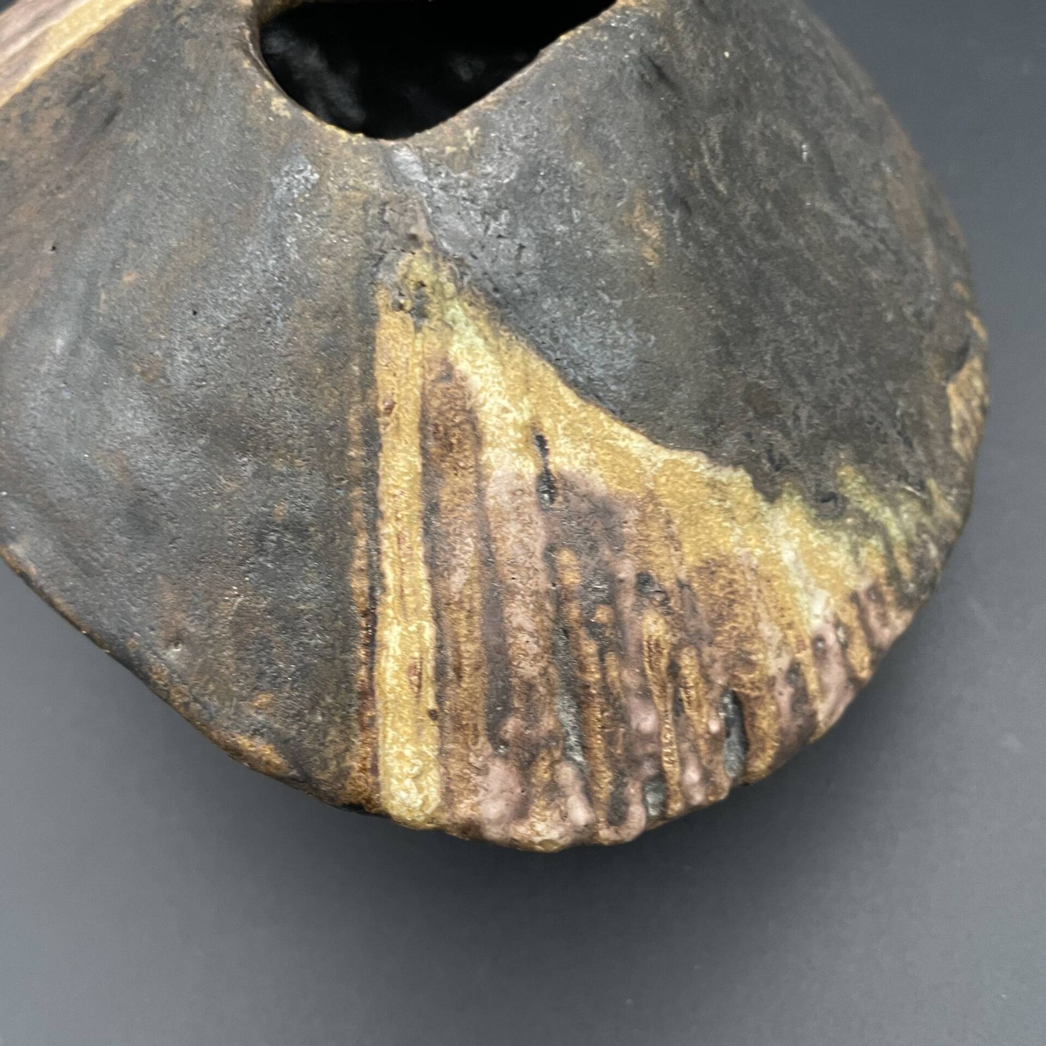 Vase sculptural en céramique Helmut Schäffenacker V27, Allemagne