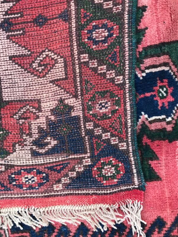 Nice Turkish vintage Konya carpet handmade 115 X 200 CM