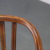 1960s Antonin Suman Set of Six Beech Dining Chairs, Restored