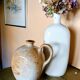 Glazed stoneware jug