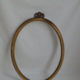 Golden baroque frame H 45cm