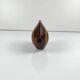 Small statue of a fish in exotic wood, mid-century modernism.