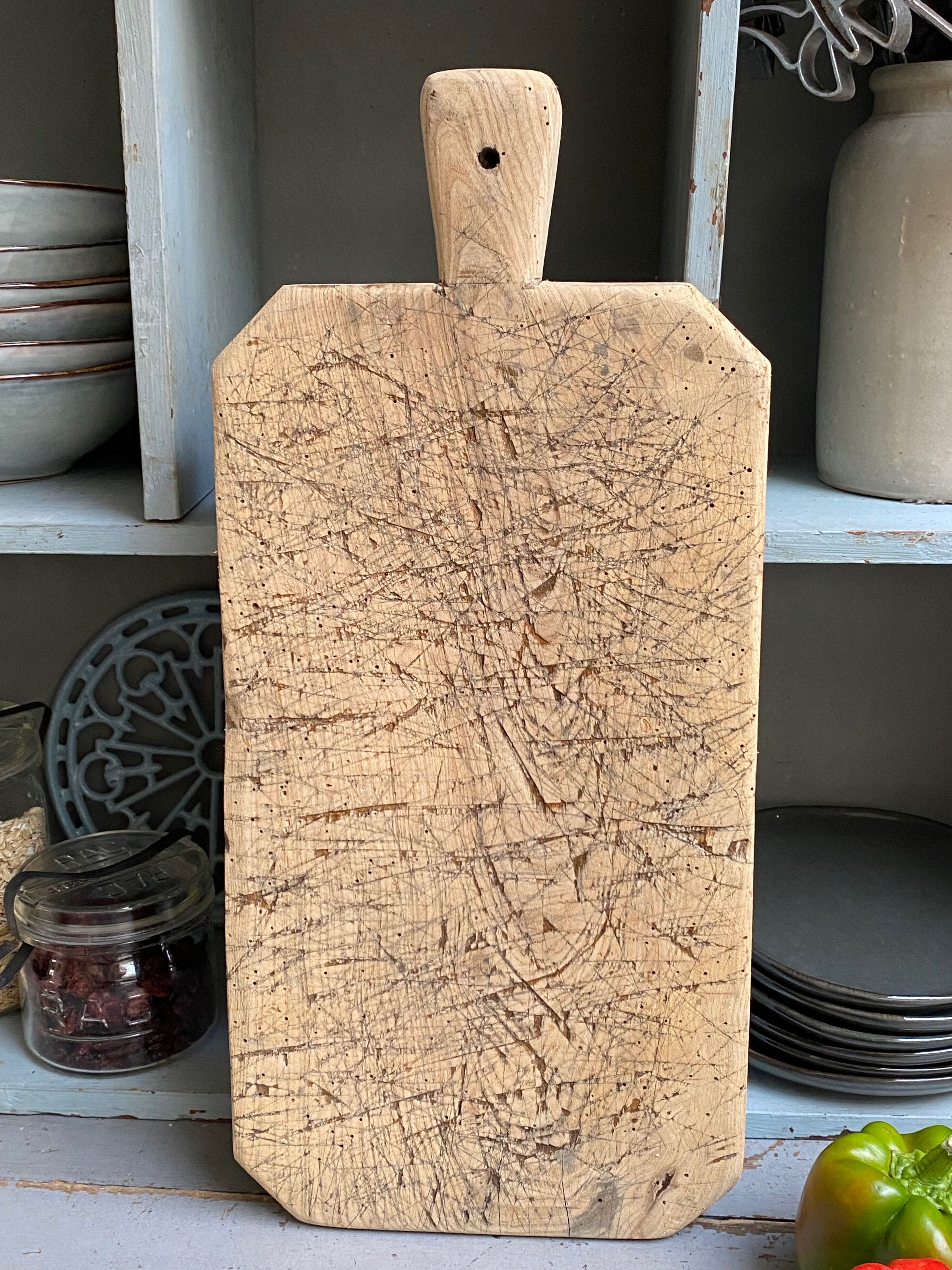 Cutting board, kitchen log