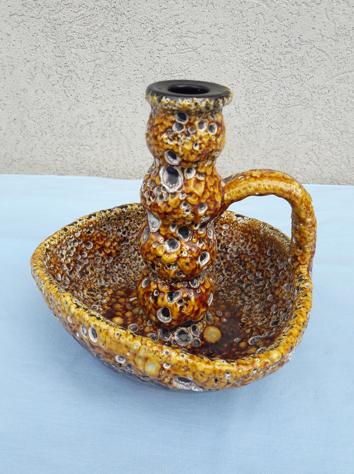 Bougeoir fat lava