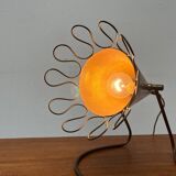 Mid-century German brass table lamp or floor lamp from the 1950s.