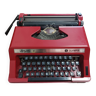 Machine à écrire Olympia Dactylette S Grenat