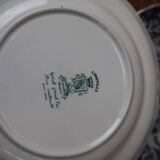 6 deep plates stamped Lunéville KG Tradition special grand feu