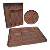 Three Caleppio design trays from the 70s