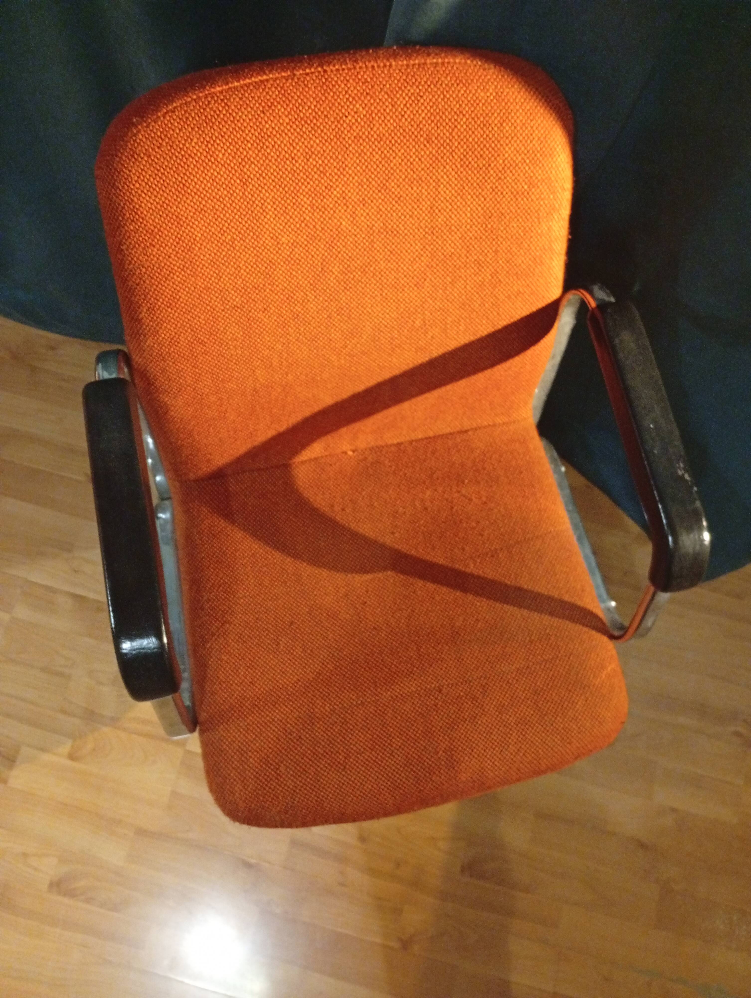 Fauteuil de bureau vintage rétro