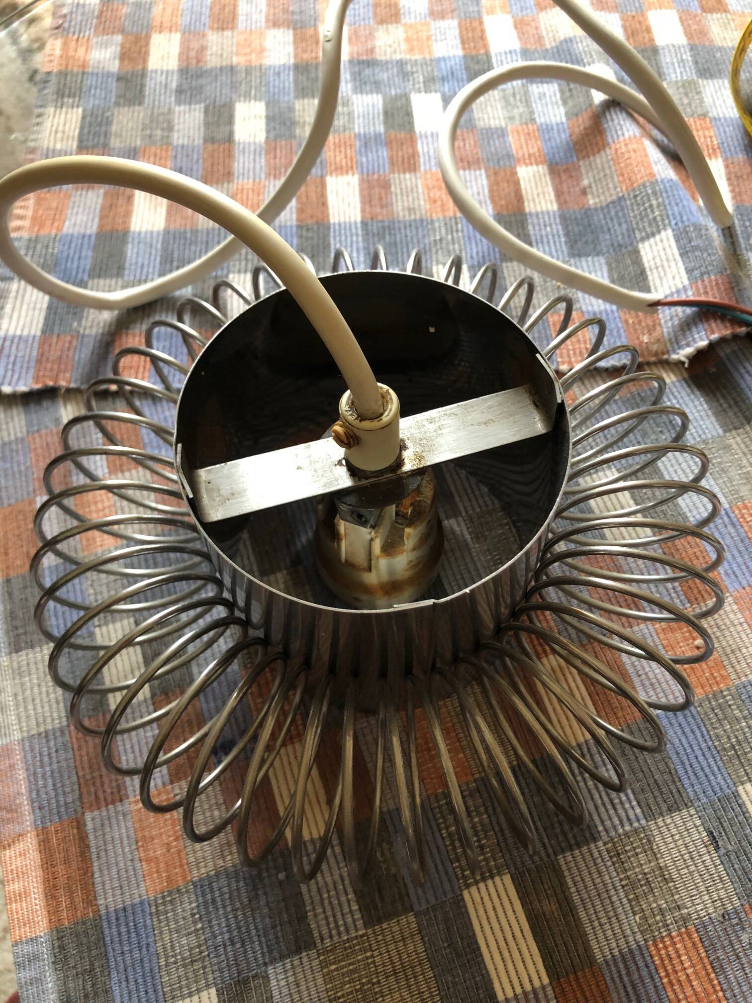 Suspension spring, Andrea Lazzari, 1960s