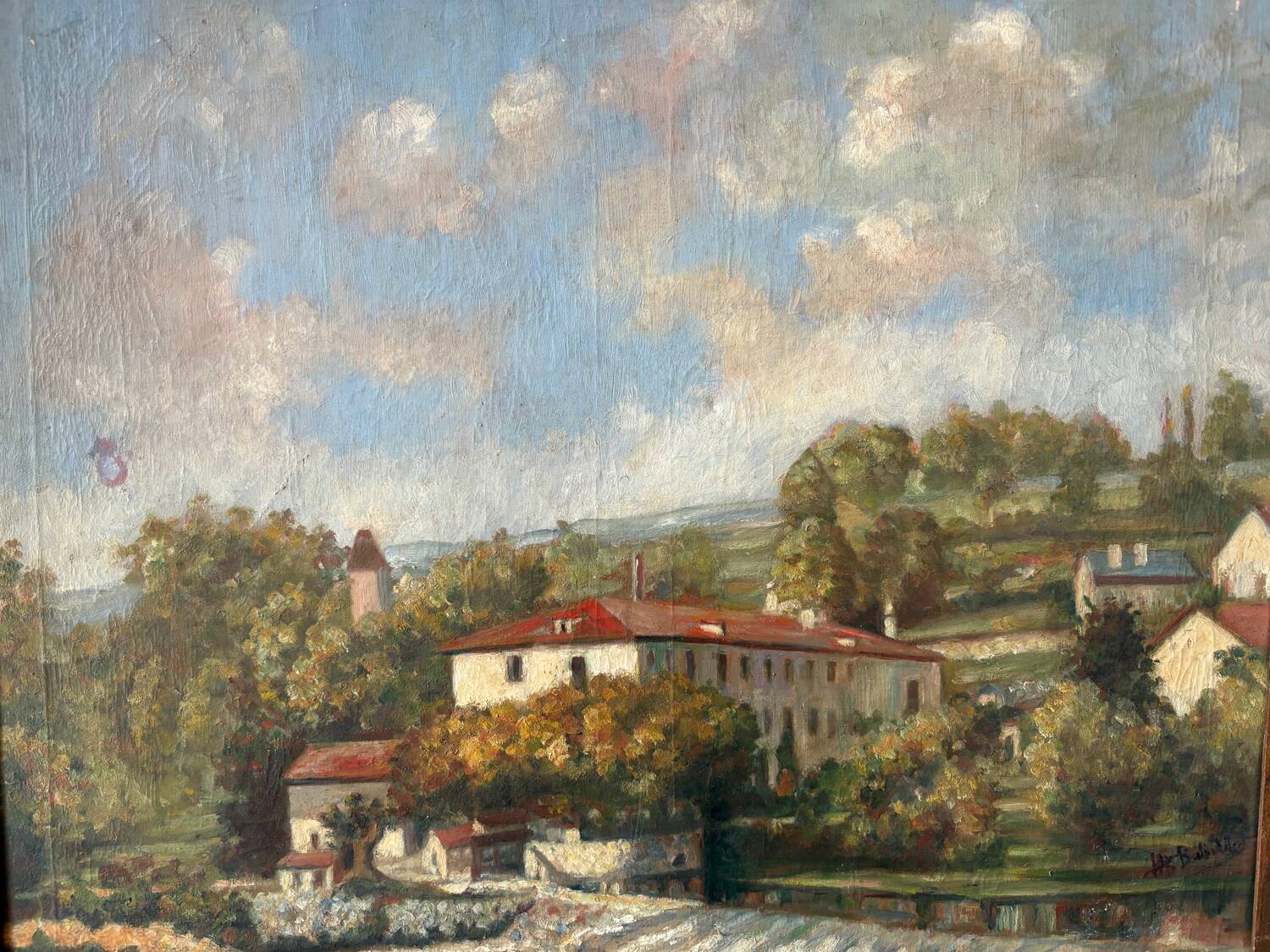 Village landscape