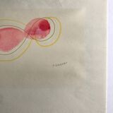 Jean PIAUBERT, Untitled, c. 1960. Original drawing signed in pencil.