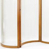 Glass Voyeur Screen / Room Divider by Vittorio Livi for Fiam - 1990s