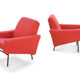 Pair of armchairs "G10" by Pierre Guariche edition Airborne Kvadrat