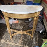 Console louis xvi estampille au fer chaud bardie