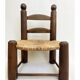 Brutalist chair by Charles Dudouyt
