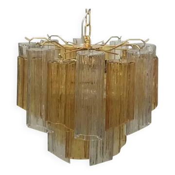 Lustre Sputnik en verre de Murano