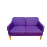 Scandinavian Two-Seater Sofa by Børge Mogensen for Fredericia Denmark 1960s