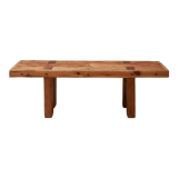 Table basse, banquette wabi sabi