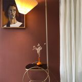 Vintage e-reader floor lamp