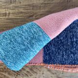 Plaid patchwork en laine