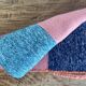 Wool patchwork blanket