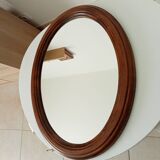 Vintage solid wood mirror