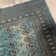 Vintage carpet uzbek bukhara handmade 186cm x 280cm 1970s