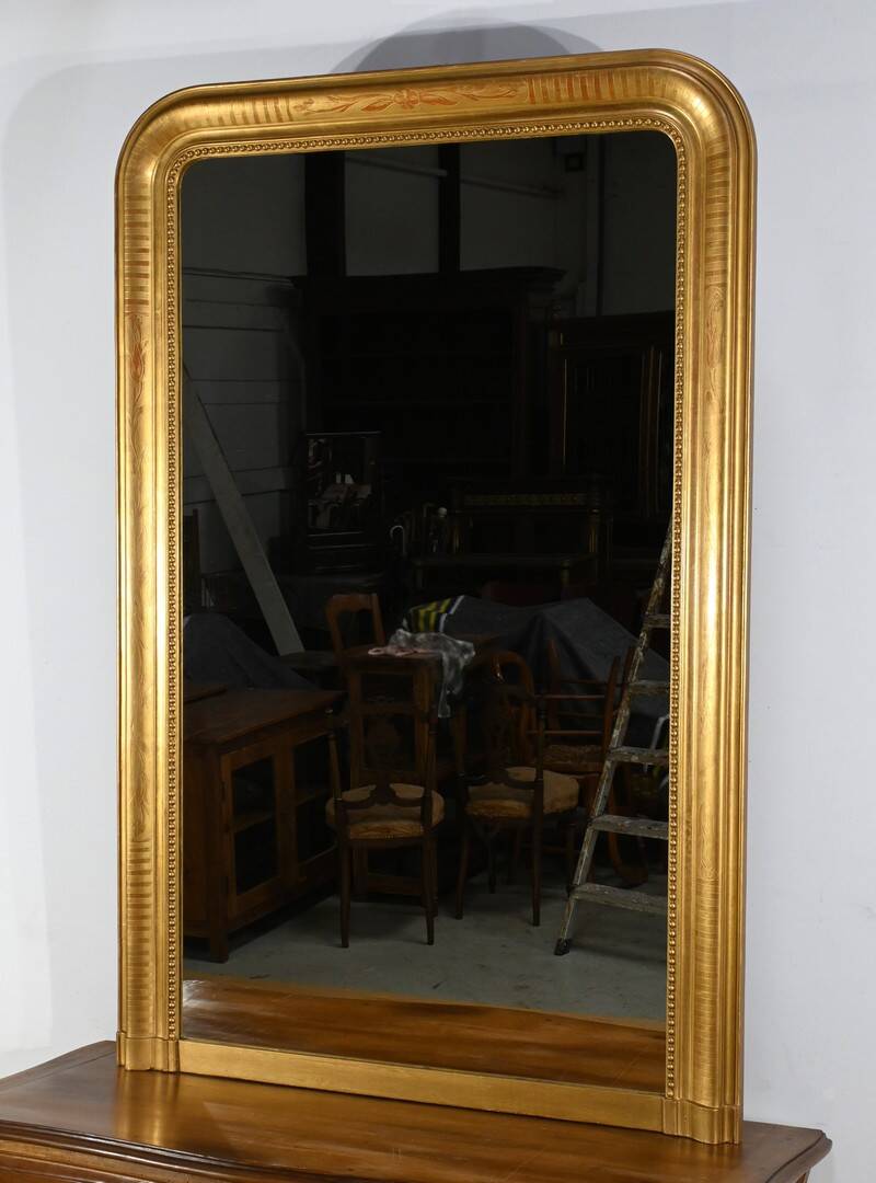 Golden Leaf Mirror, Louis Philippe period – 1st Part of the 19th Century