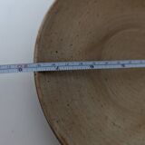 pair of village stoneware dessert plates