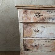 Antique patinated chest of drawers