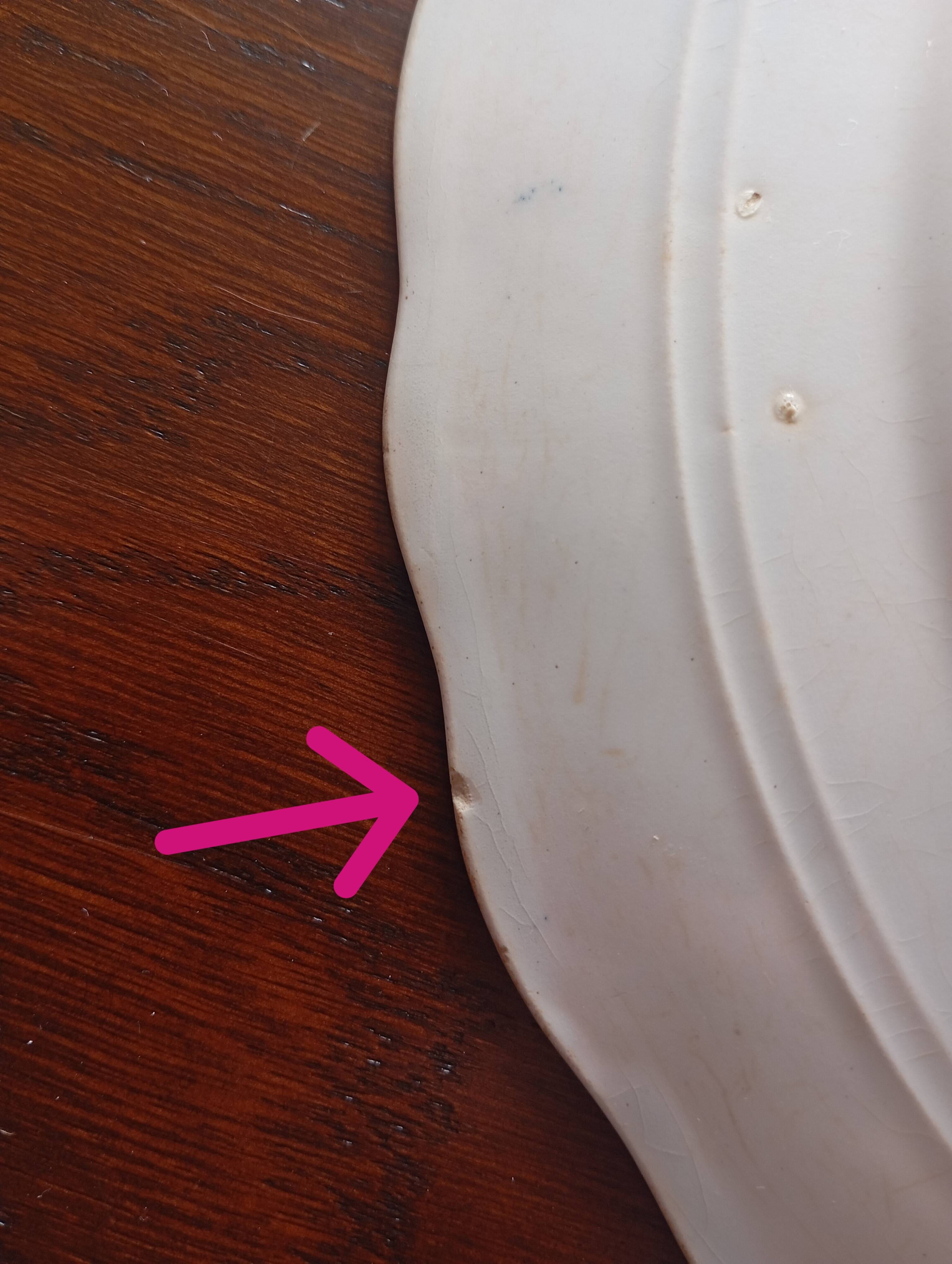 Flat plates ironstone St Amand Hamage 'Regency'