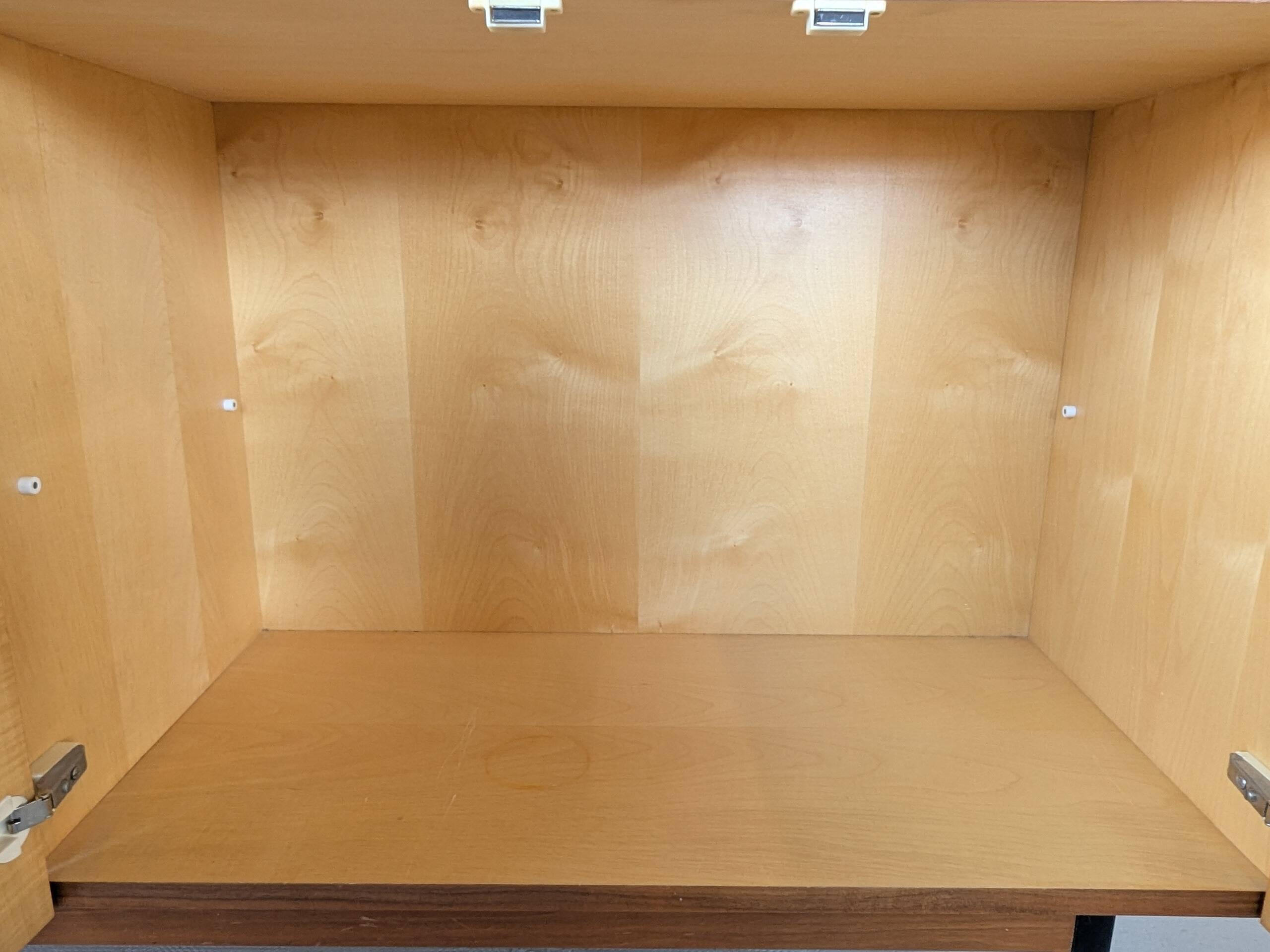 Enfilade noyer, style scandinave, années 70