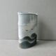 Virebent porcelain vase, Claire Debril reed model