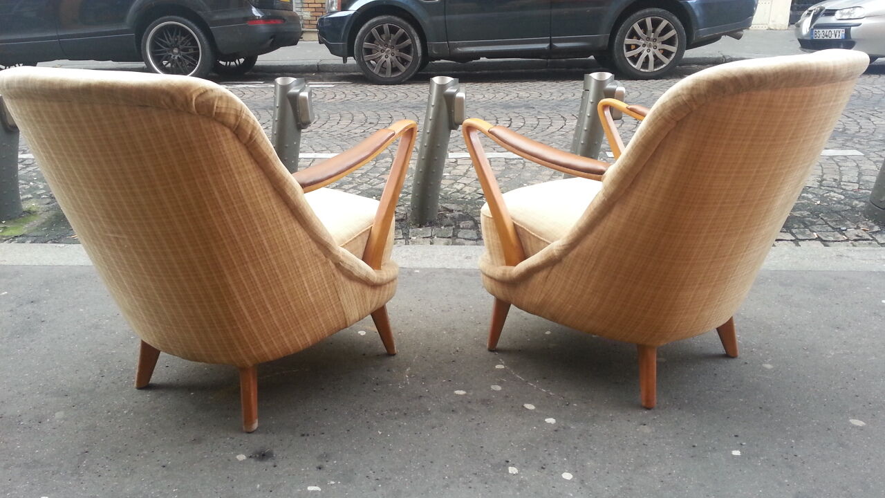 1 / 2 armchair Cup years 50-60 Janina Jędrachowicz i Konrad Racinowski