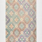 3x9 Pastel Toness Turkish Kilim Runner Rug, 81x286 Cm
