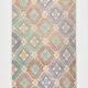 3x9 Pastel Toness Turkish Kilim Runner Rug, 81x286 Cm