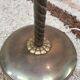 Lampe cordage vintage, années 60