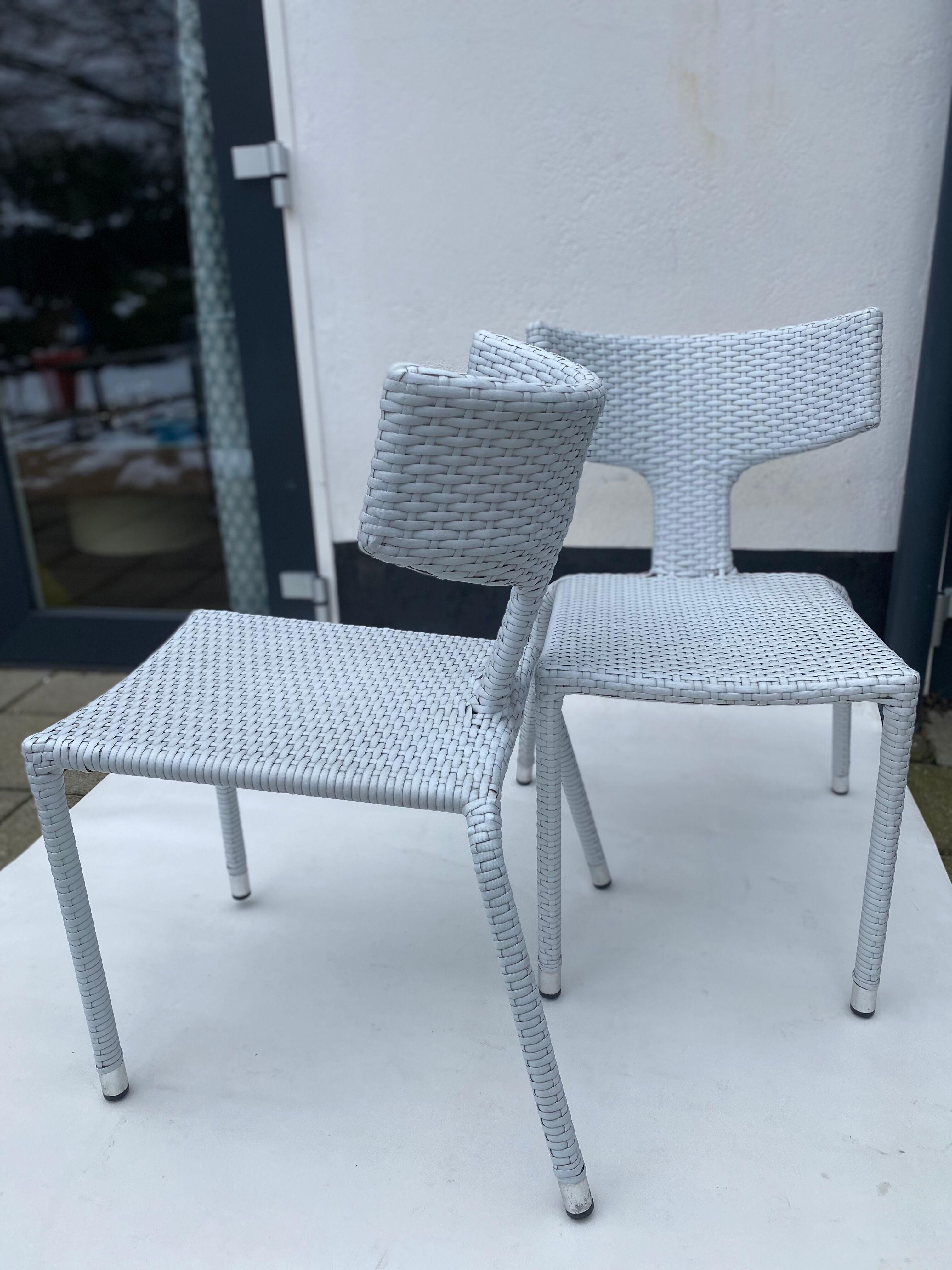 Pair of Vintage ABITANT Garden Chairs