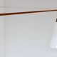 Mid-century Swedish wall lamp in teak by Uno and Östen Kristiansson for Luxus, 1960s