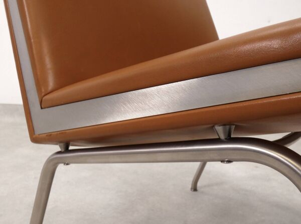 Chaise de salon d'aéroport CH401 par Hans J. Wegner