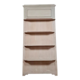 Pharmacy woodwork panel in lacquered wood circa 1900