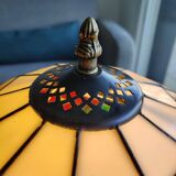 Tiffany Lamp Glass Paste and Metal
