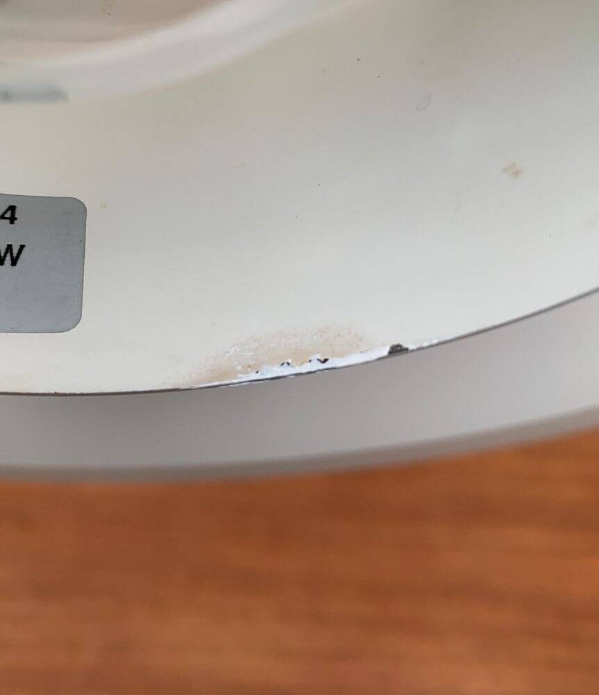 Mid-century Danish metal suspension 754 by Horn