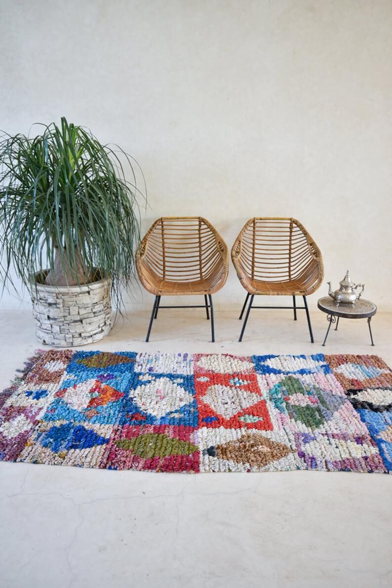 Carpet boucherouite 95x140cm