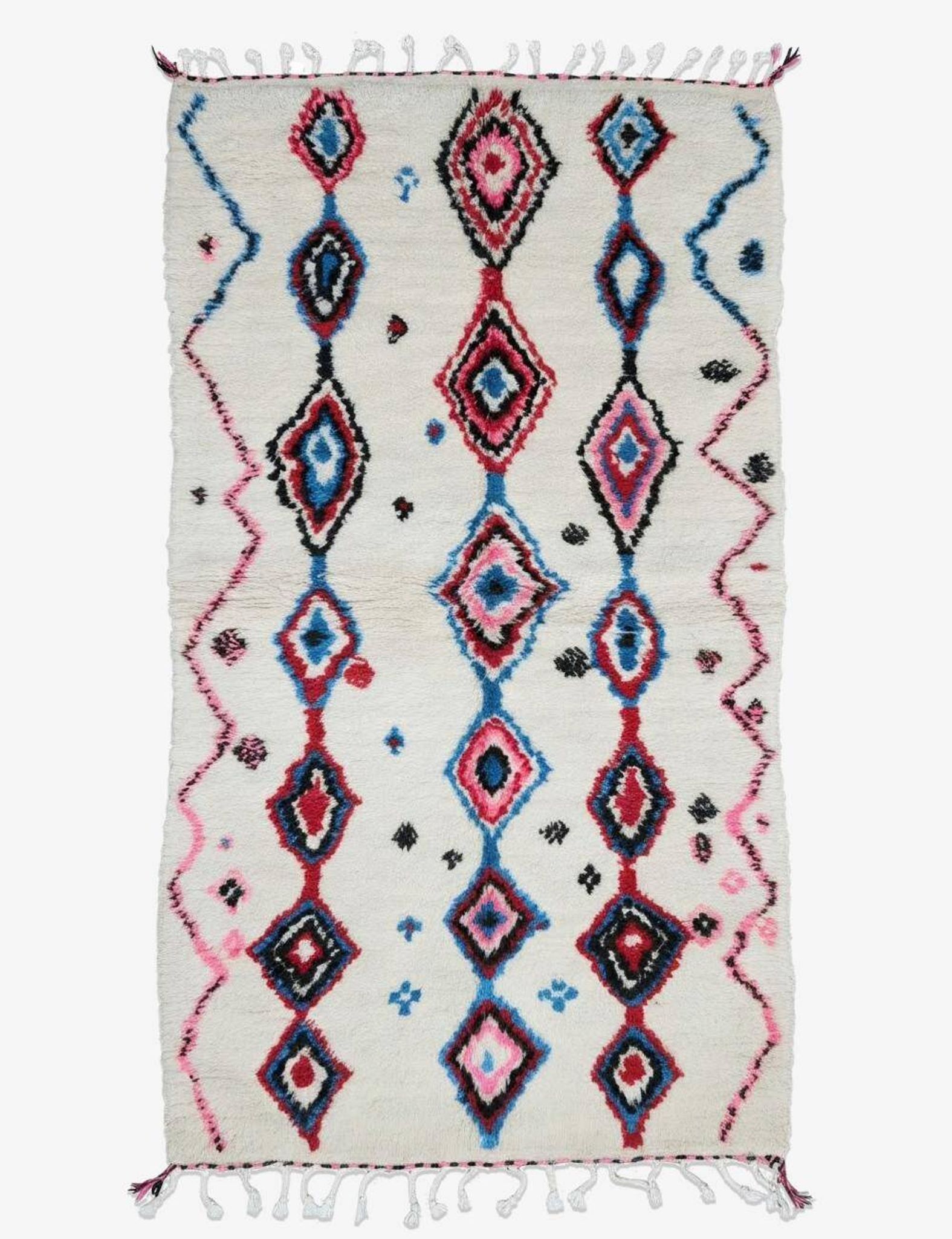 Tapis Azilal du Maroc - 254 x 140 cm